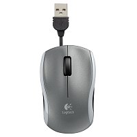 CORDED MOUSE M125 SILVER